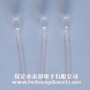 Φ5白发蓝雾状灯