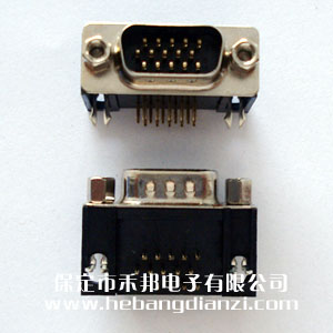VGA15弯(wān)针三排