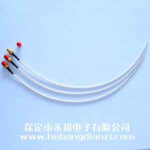 SMA单头同(tóng)轴连接线 银白(bái)色
