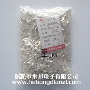 冷(lěng)压接线端子 U型叉(chā) UT1.5-4 加厚