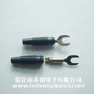 自(zì)焊式(shì)U型插片(piàn)6mm-黑色